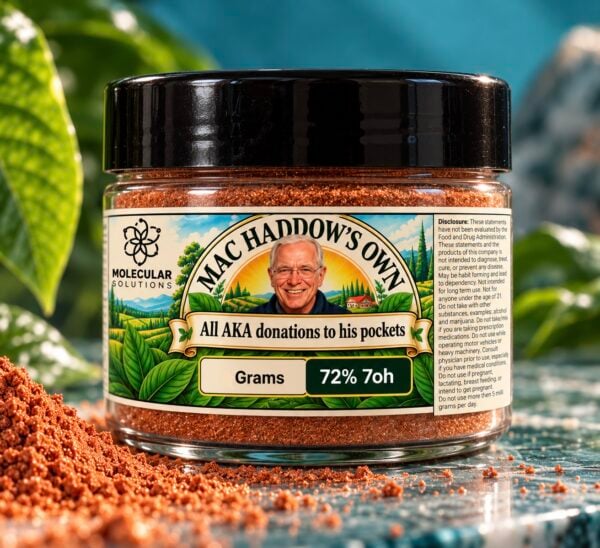 Mac Haddow's Own 72% 7oh Freebase